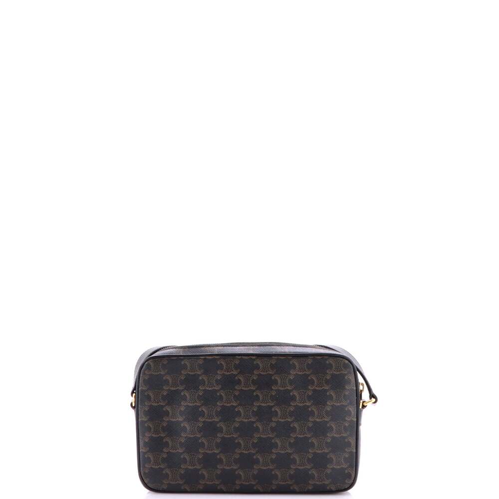 Celine Logo Messenger Bag Triomphe #253740C10B - Picture 3 of 7